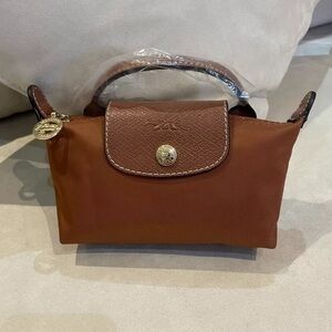 Longchamp Mini Bag in Rich Brown🍔🍔